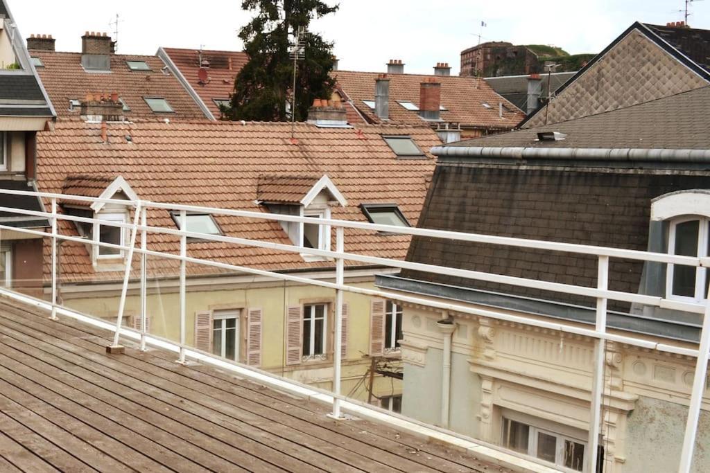 Appartement-Terrasse Parking Prive Meuble De Tourisme 4 Etoiles ベルフォール エクステリア 写真